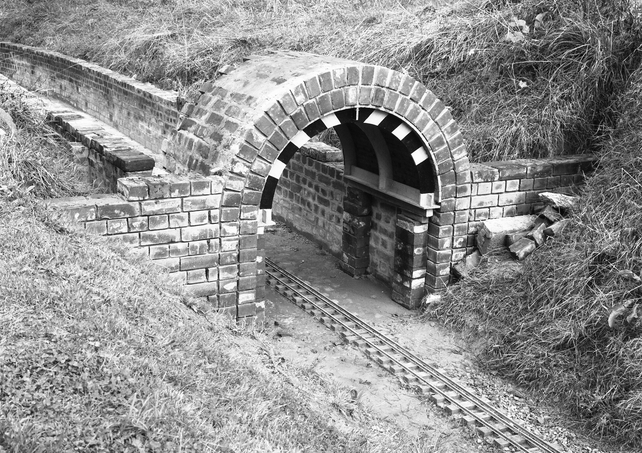 Tunnel construction from South
